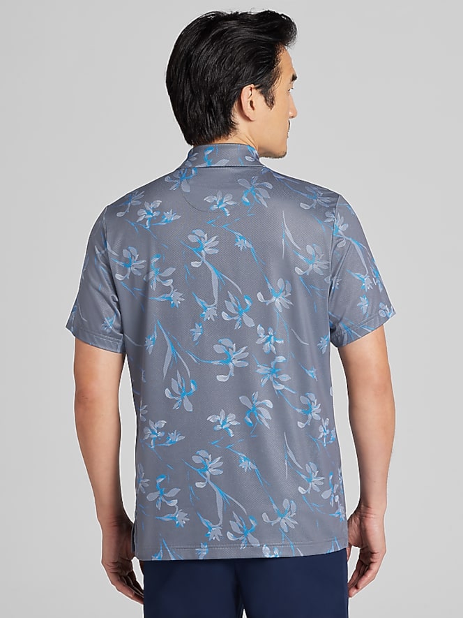 PGA TOUR Regular Fit Floral Golf Polo