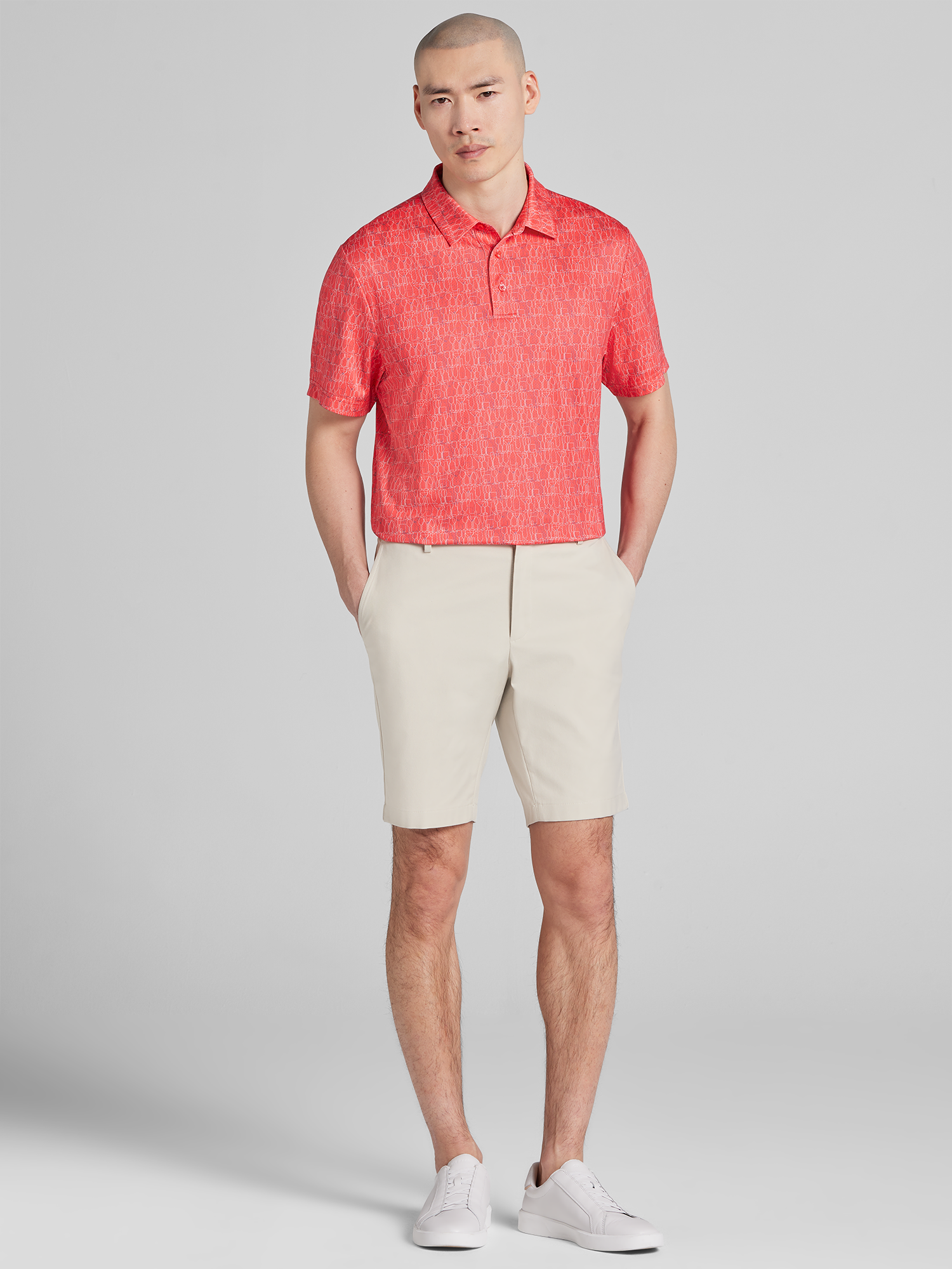 Regular Fit Cocktail Short Sleeve Golf Polo