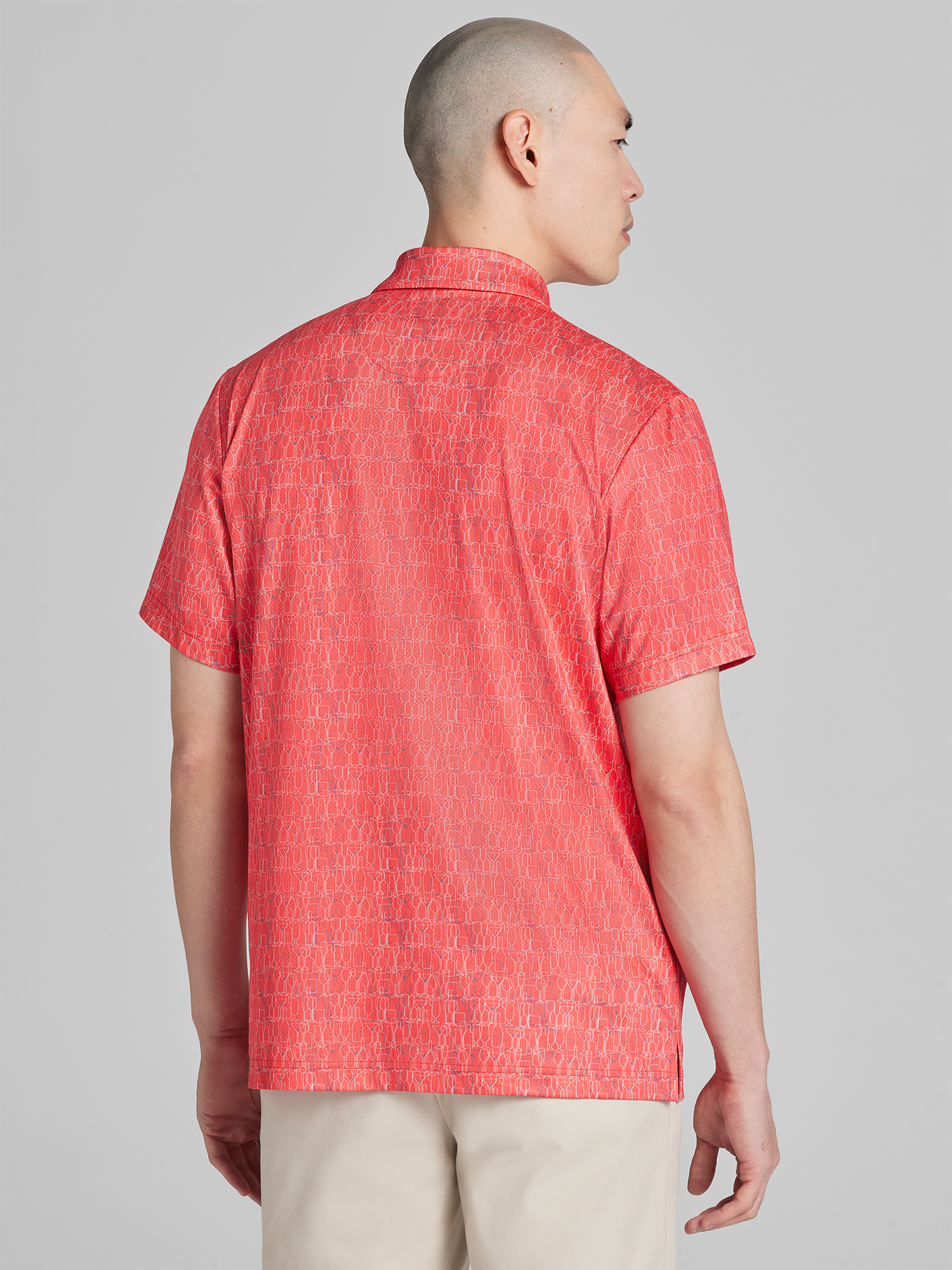 Regular Fit Cocktail Short Sleeve Golf Polo