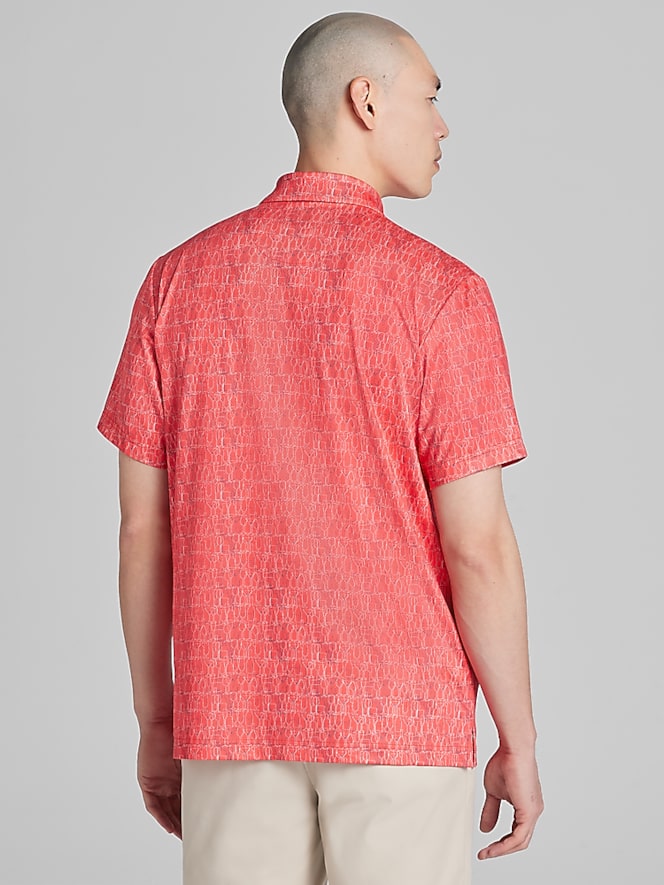 PGA TOUR Regular Fit Cocktail Short Sleeve Golf Polo