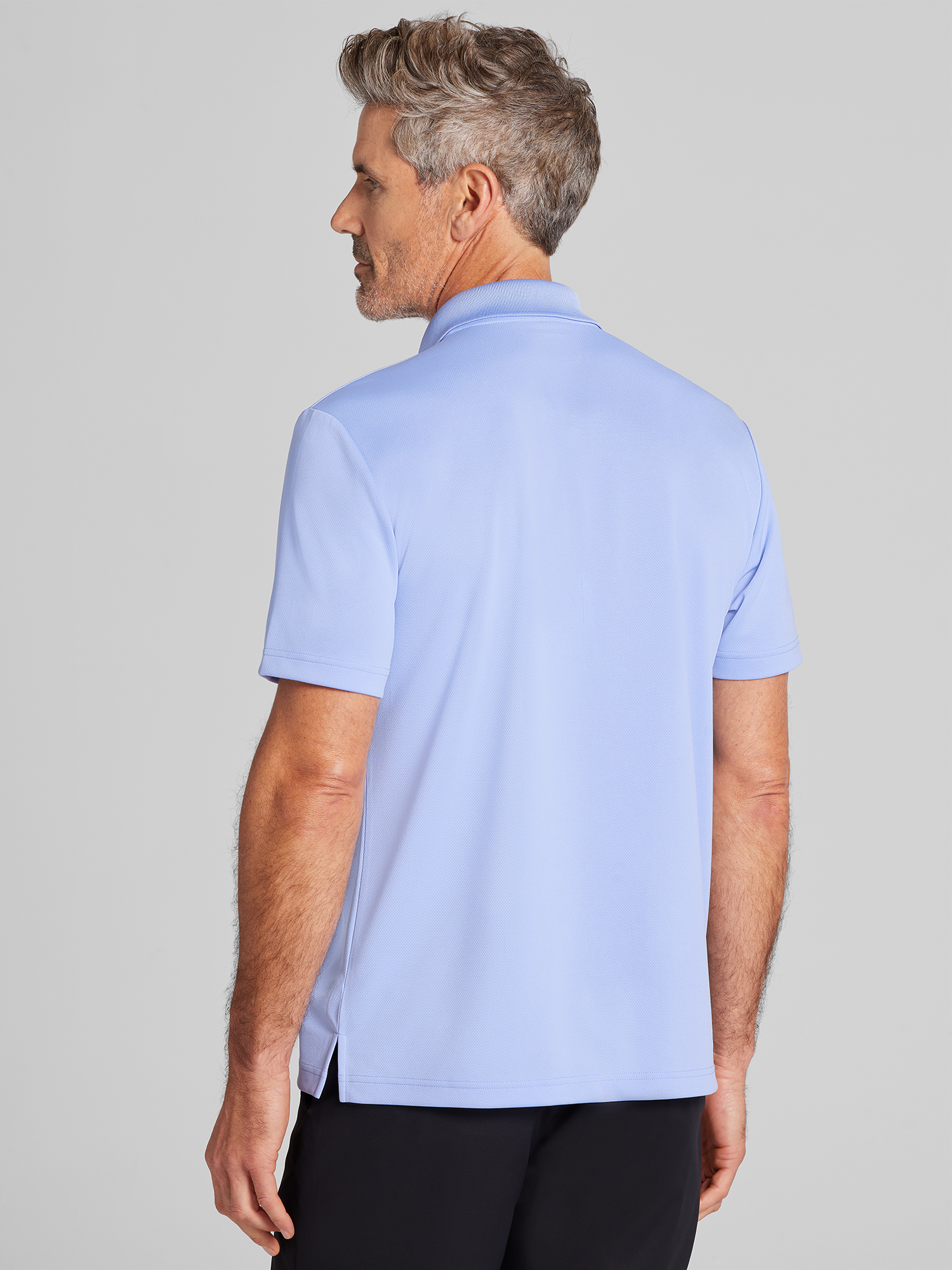 Regular Fit Airflux Solid Mesh Polo