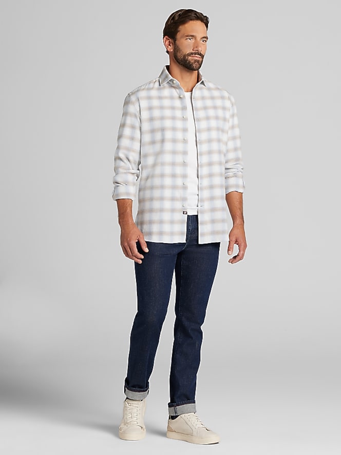 Joseph Abboud Modern Fit Flannel Shirt