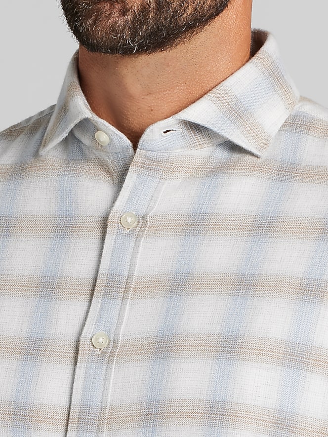 Joseph Abboud Modern Fit Flannel Shirt