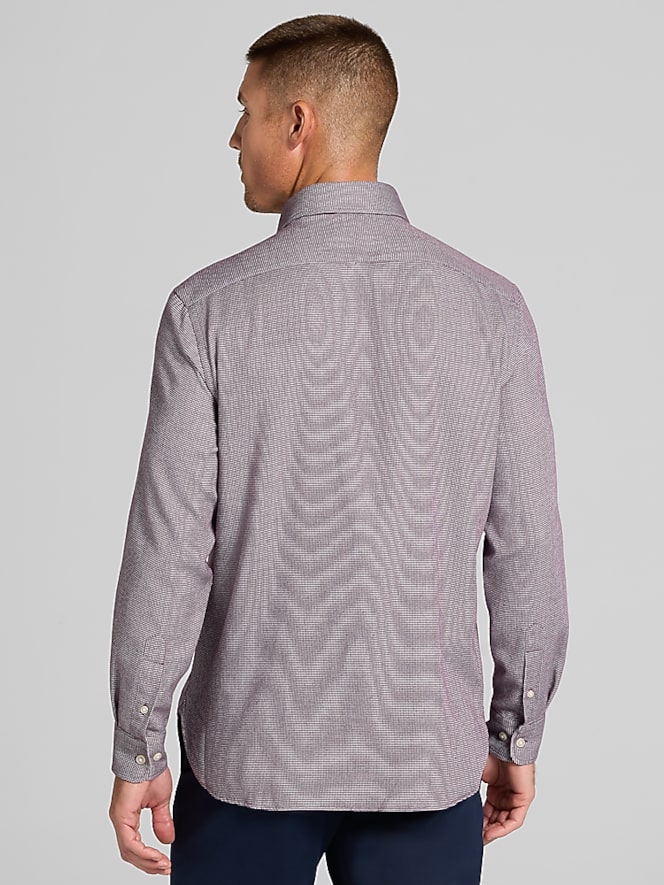 Joseph Abboud Modern Fit Flannel Button Up Shirt