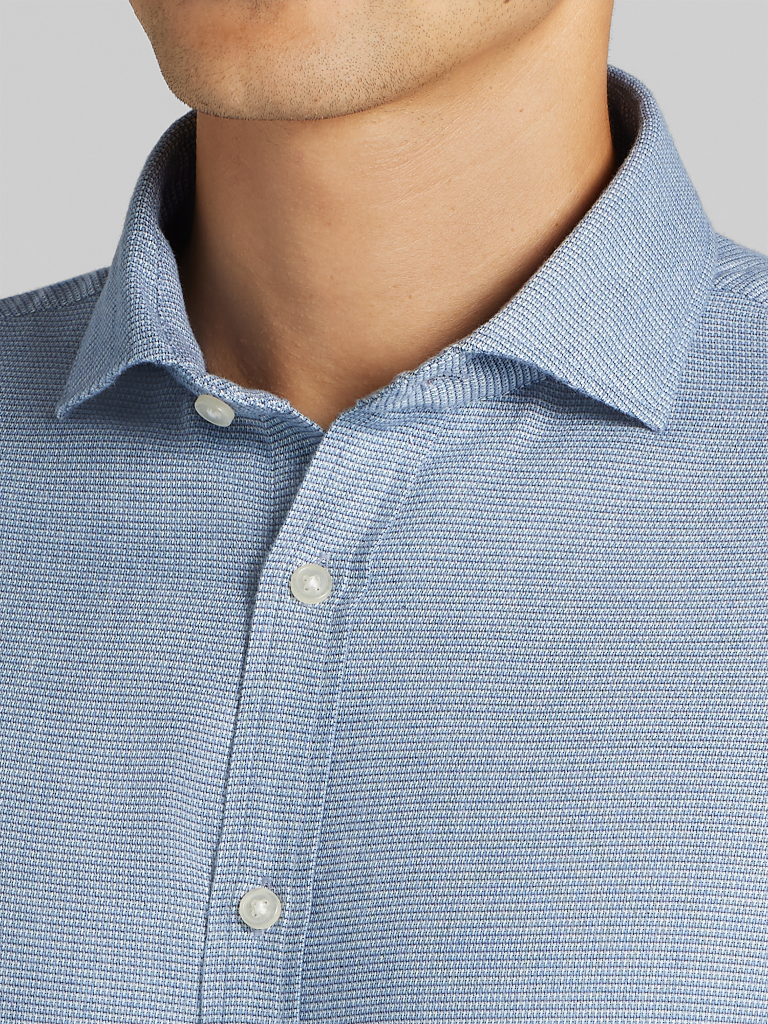 Modern Fit Flannel Button Up Shirt