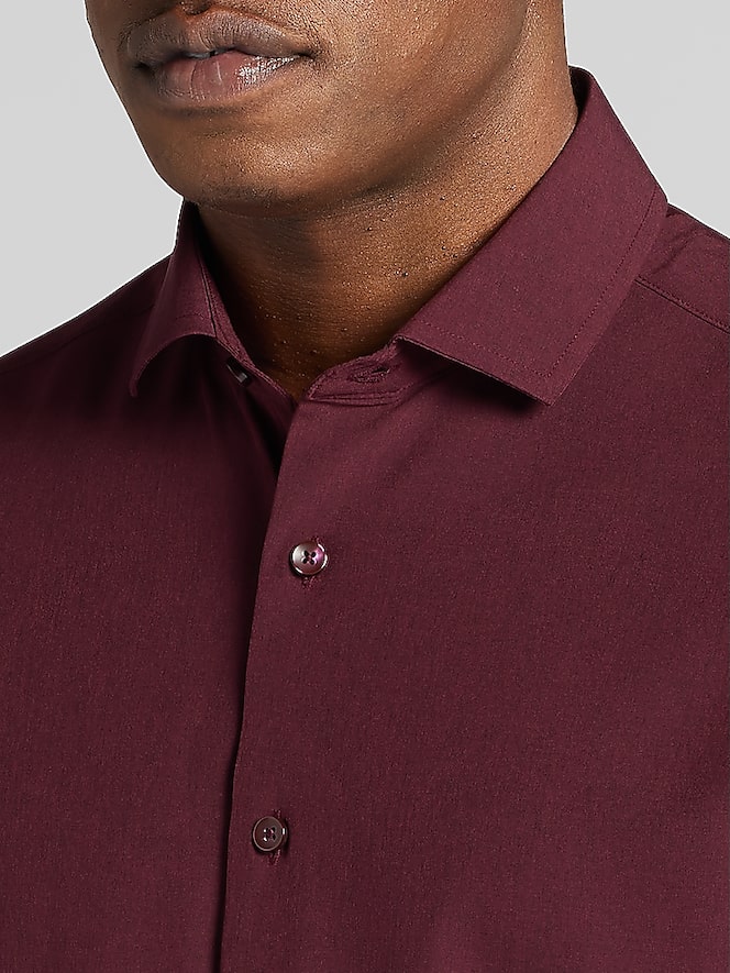 Awearness Kenneth Cole Modern Fit 4-Way Stretch Button-Up Shirt