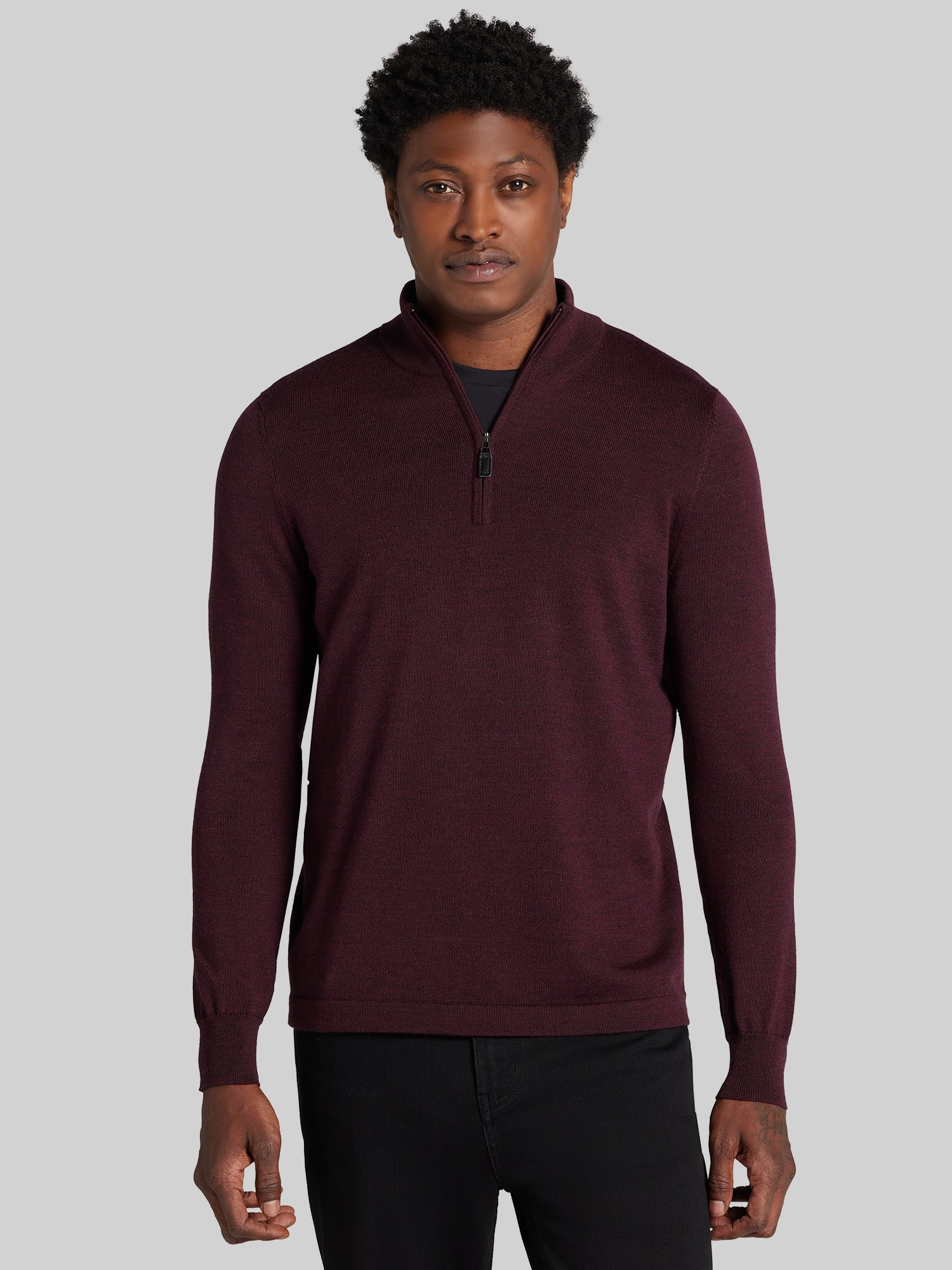 ater Zip Up Swe Wool ◆Brushed