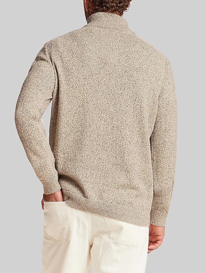 Weatherproof Vintage Regular Fit Mixy Quarter-Zip Sweater