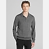 Awearness Kenneth Cole Modern Fit Long Sleeve Polo Sweater