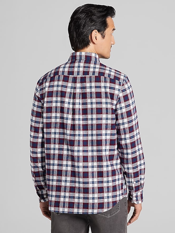 Wilke-Rodriguez Modern Fit Plaid Button Up Shirt