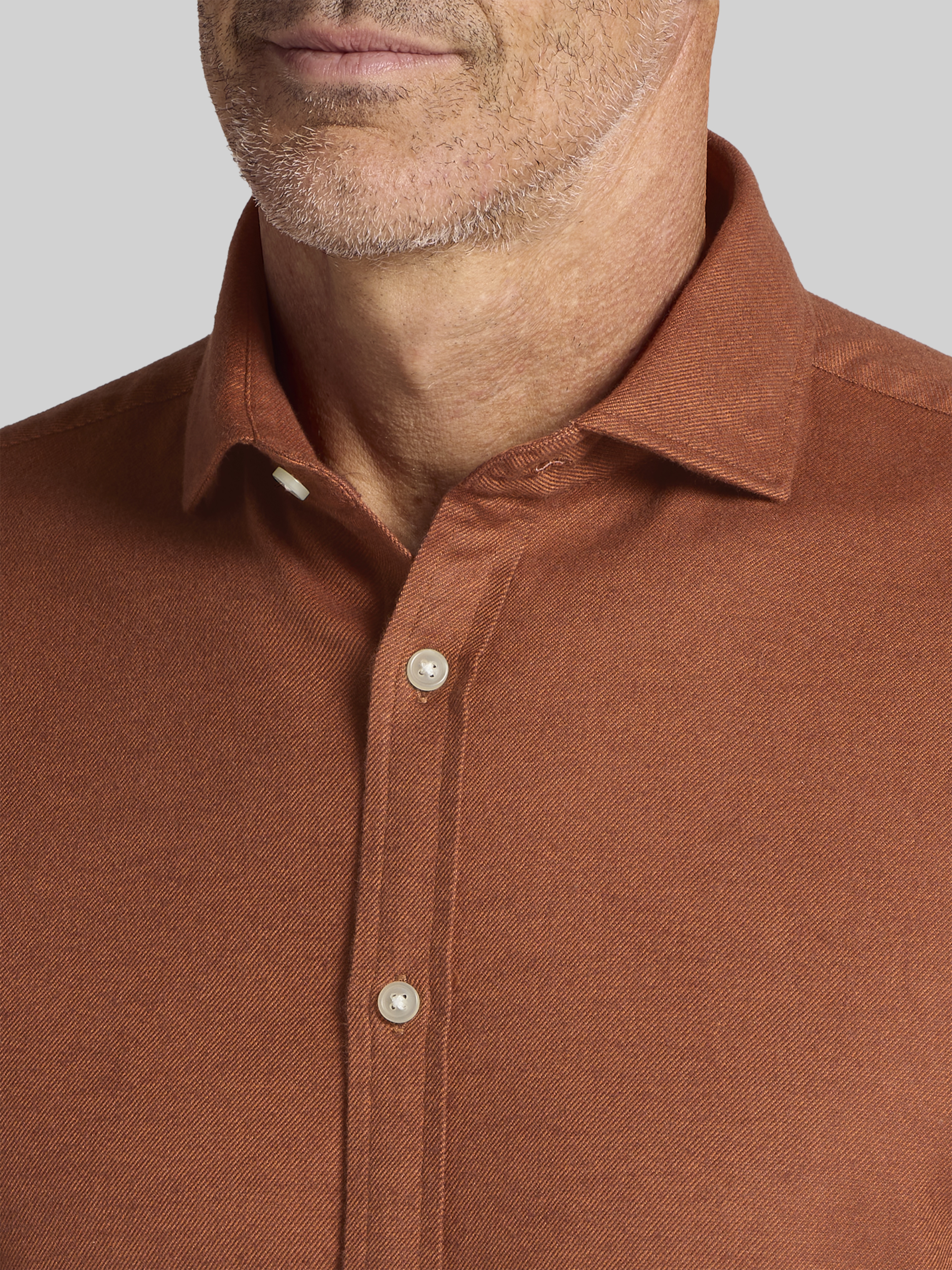 Modern Fit Flannel Button Up Shirt