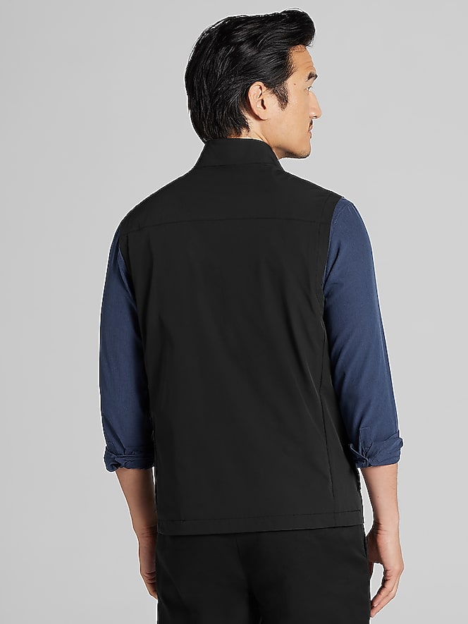 Awearness Kenneth Cole Modern 4-Way Stretch Vest, Jet Black - Image 4 of 4