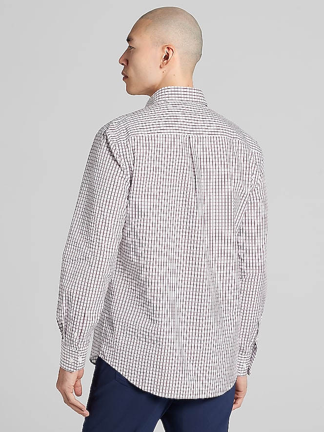 Wilke-Rodriguez Modern Fit Check Button-Up Shirt