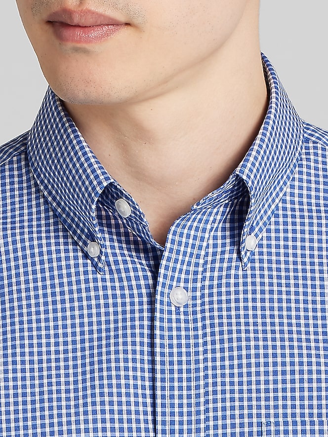 Wilke-Rodriguez Modern Fit Check Button Up Shirt