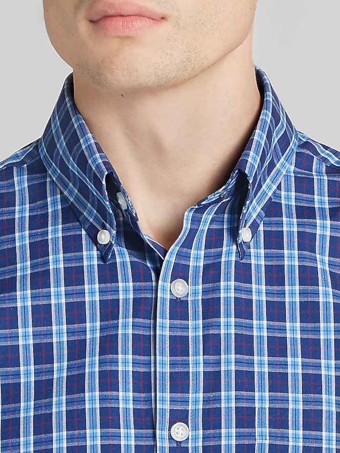 Wilke-Rodriguez Modern Fit Poplin Button Up Shirt