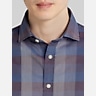 Joseph Abboud Modern Fit Check Button Up Shirt