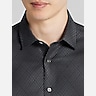 Awearness Kenneth Cole Slim Fit Hatch Pattern Button-Up Shirt
