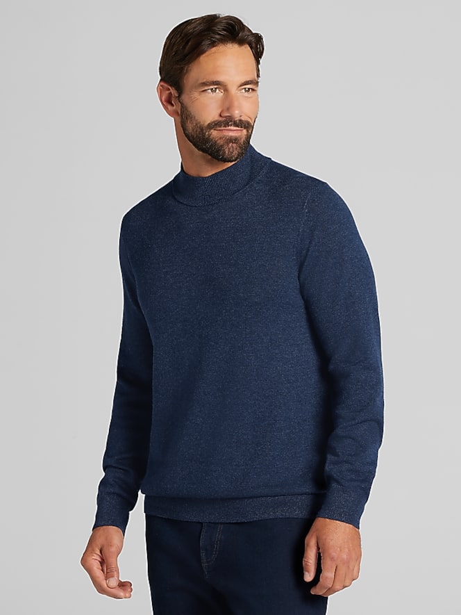 Wilke-Rodriguez Modern Fit Marled Mock Neck Sweater