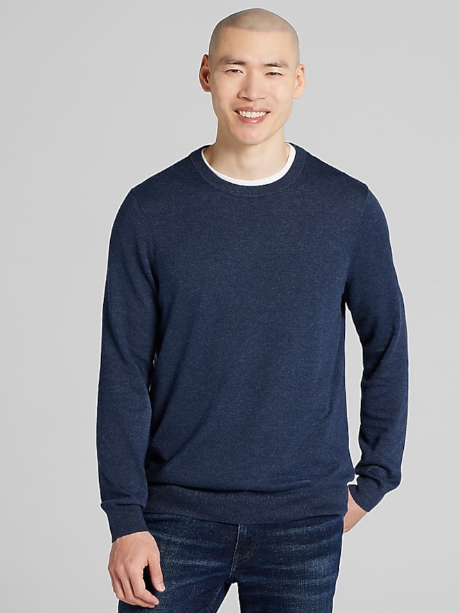 Wilke-Rodriguez Marled Crew Neck Sweater