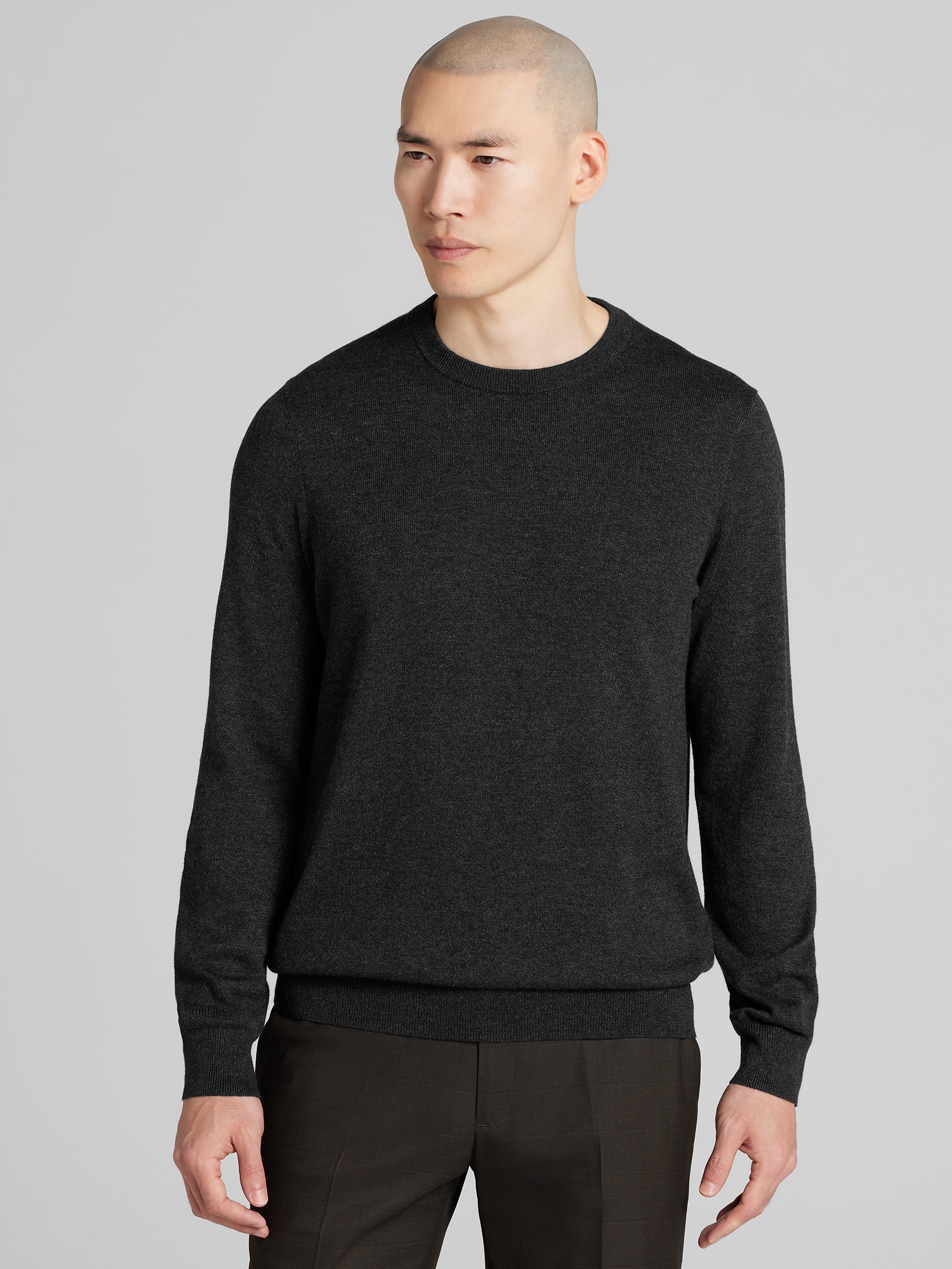 Marled Crew Neck Sweater
