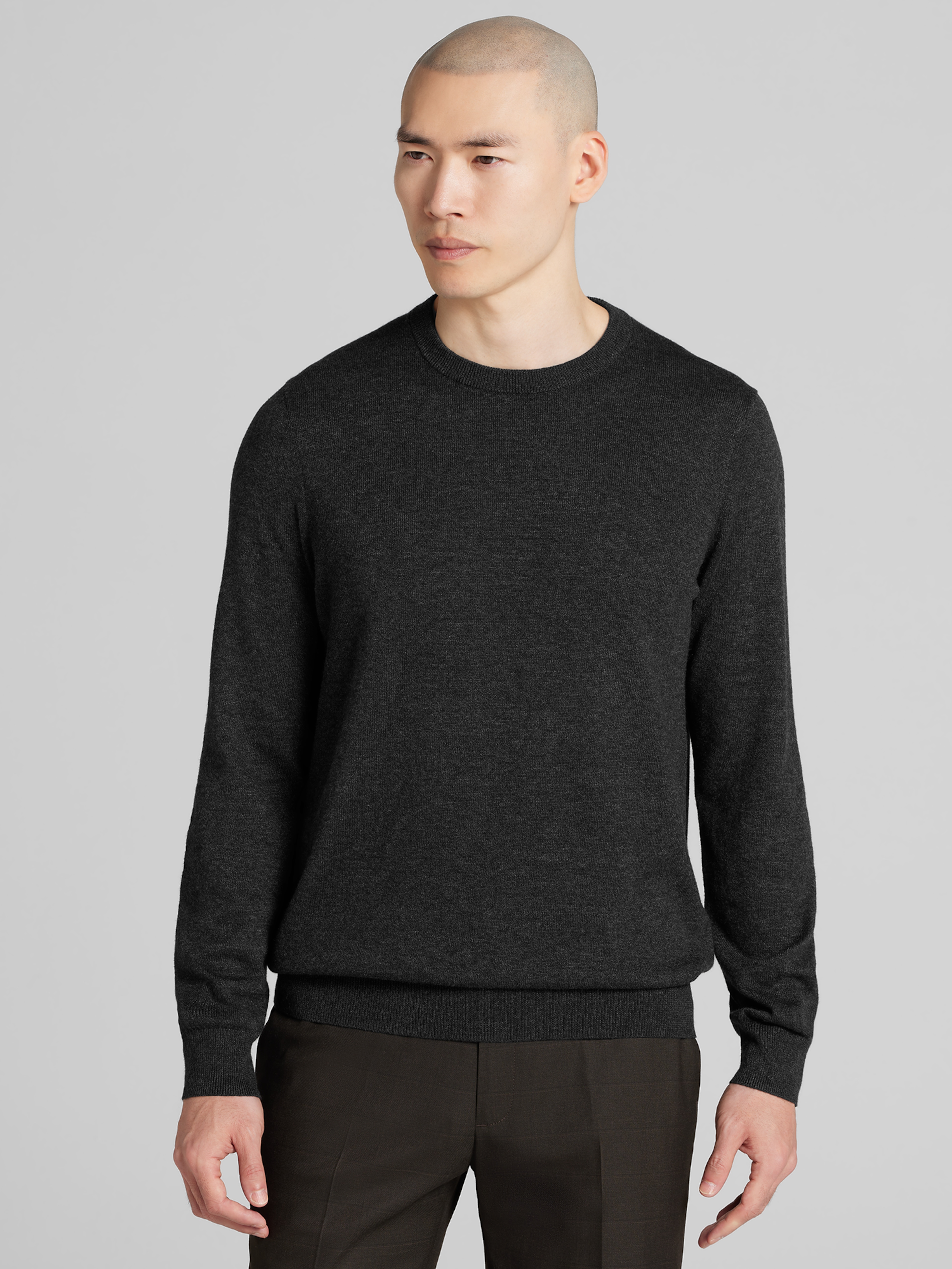 Marled Crew Neck Sweater