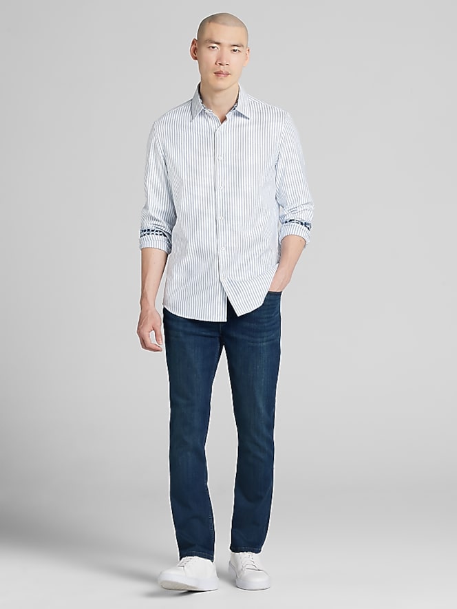 Men's Wearhouse Modern Fit Button Up Shirt