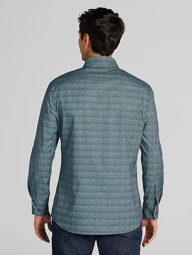 Men's Wearhouse Modern Fit Party Button Up Shirt