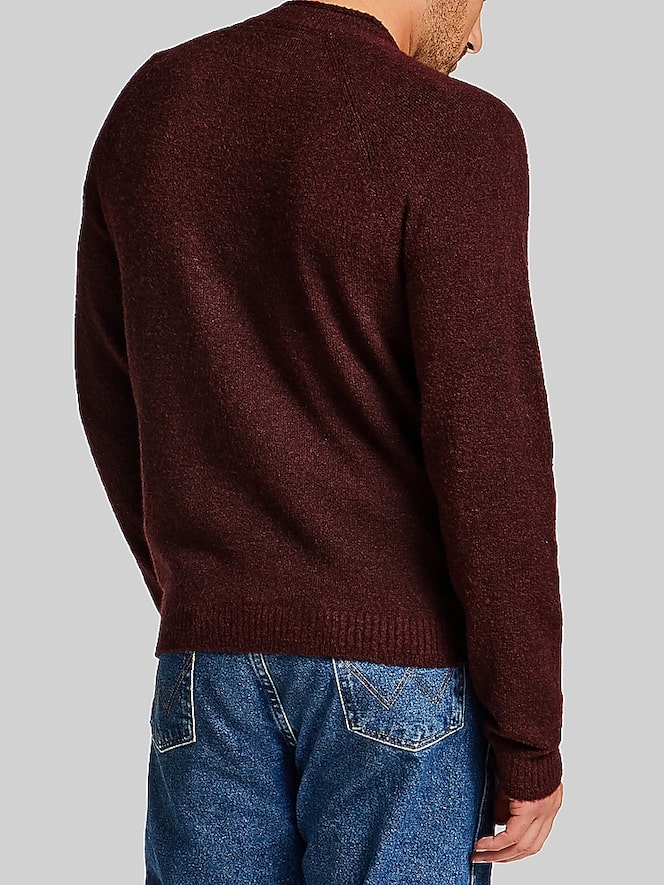 Weatherproof Vintage Regular Fit Boucle Knit Roll Neck Sweater