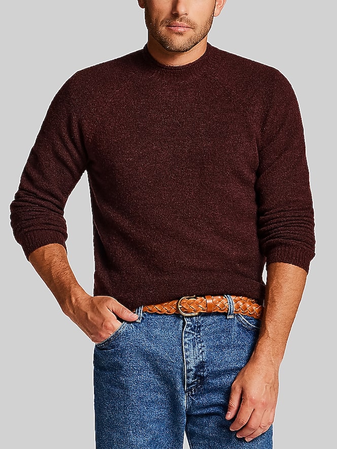 Weatherproof Vintage Regular Fit Boucle Knit Roll Neck Sweater