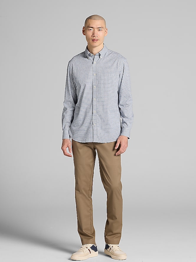 Joseph Abboud Modern Fit Flannel Button Up Shirt