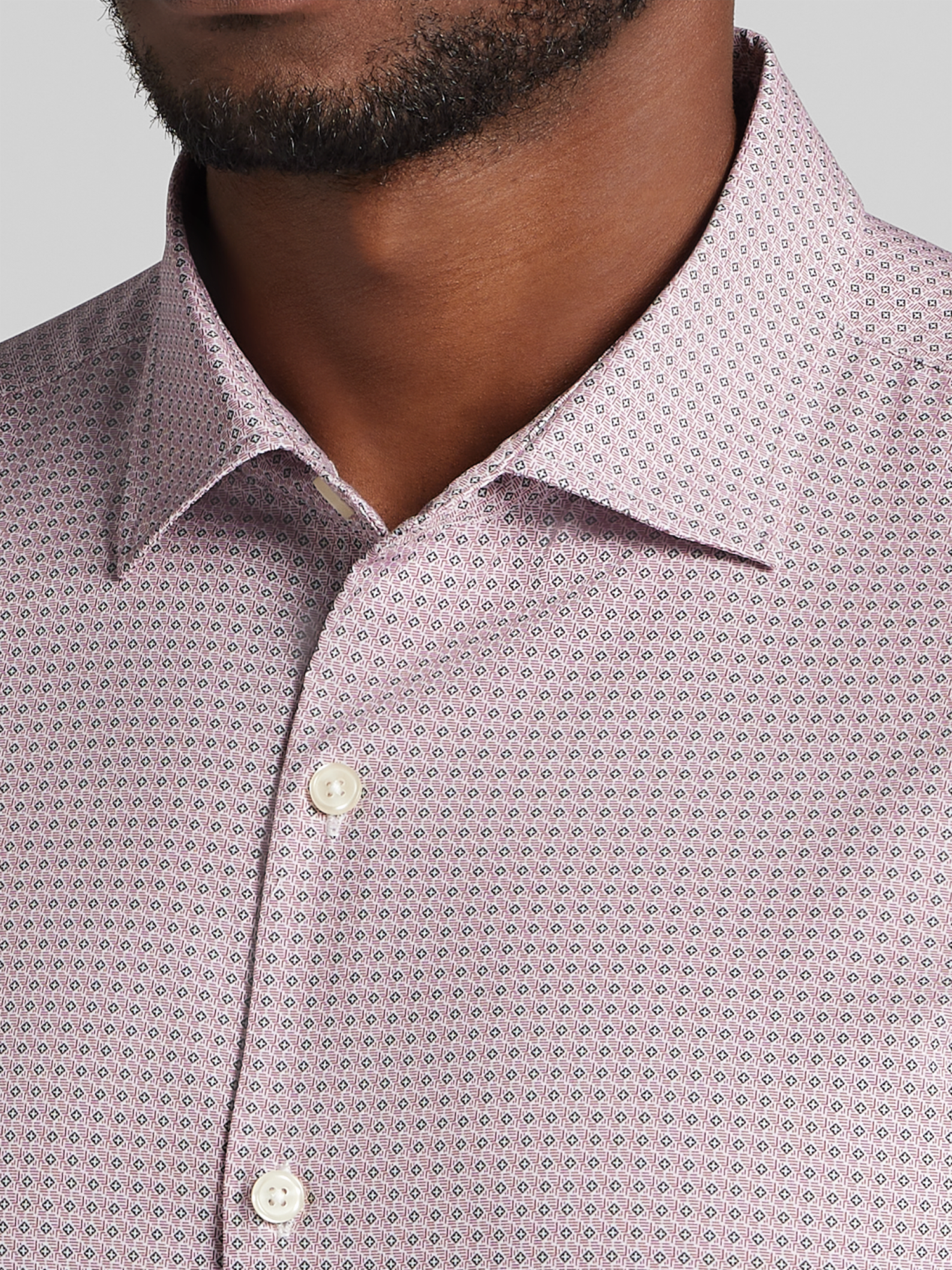 CHILLFLEX Slim Fit 4-Way Stretch Button Up Shirt