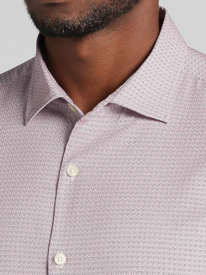 Awearness Kenneth Cole CHILLFLEX Slim Fit 4-Way Stretch Button Up Shirt