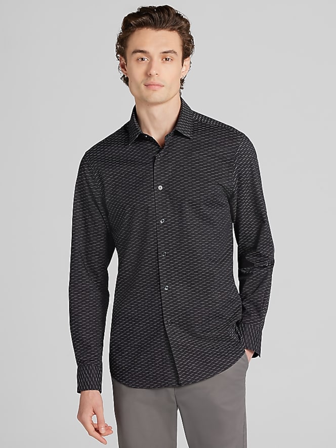 Awearness Kenneth Cole CHILLFLEX Slim Fit Button Up Shirt