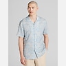 Joseph Abboud Modern Fit Tropical Pattern Camp Shirt