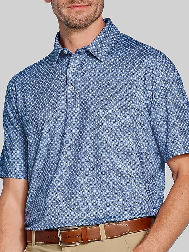 Johnston &Amp; Murphy Regular Fit XC+ Ace 4-Way Stretch Performance Polo