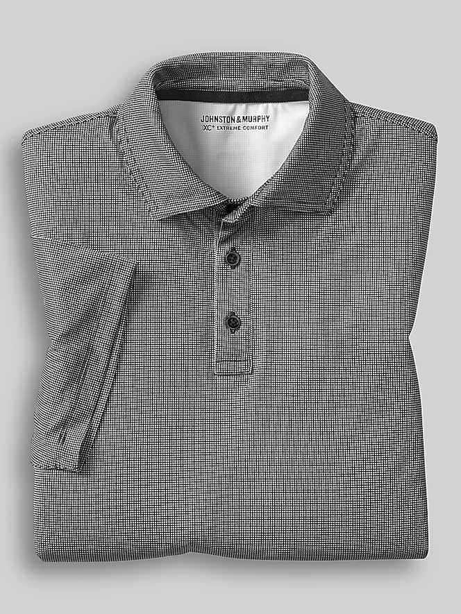 Johnston &Amp; Murphy Regular Fit XC+ Ace 4-Way Stretch Performance Polo
