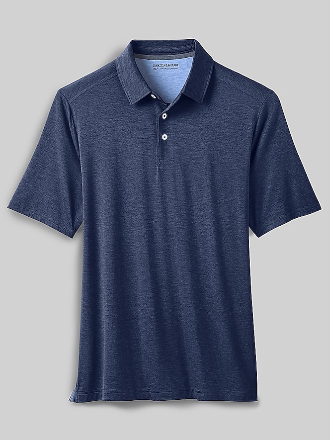 Johnston &Amp; Murphy Regular Fit XC+ Apex 4-Way Stretch Performance Polo