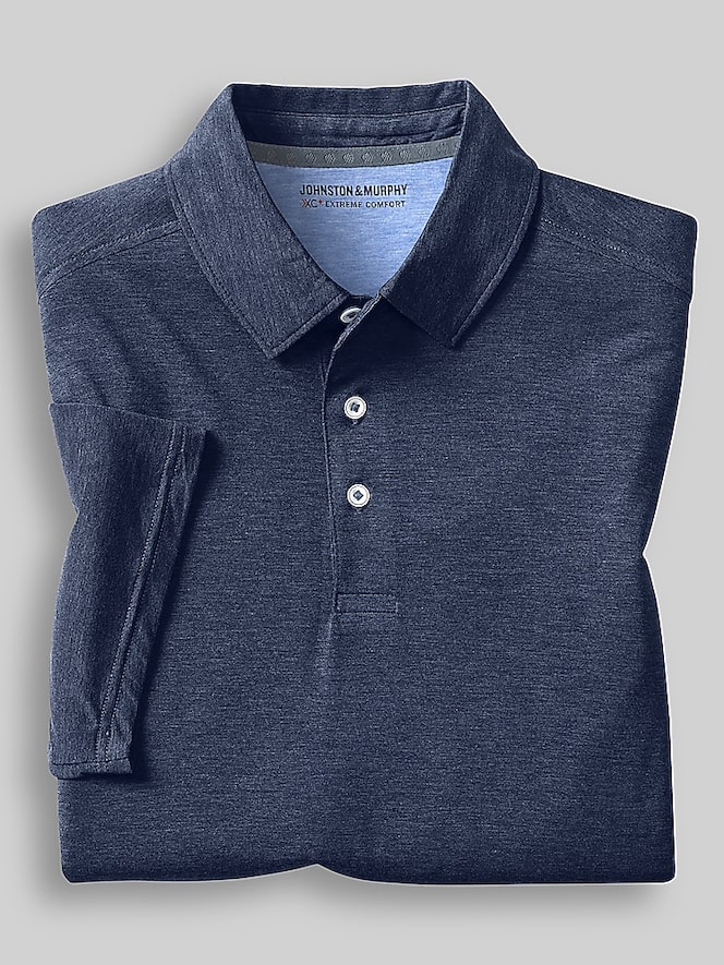 Johnston &Amp; Murphy Regular Fit XC+ Apex 4-Way Stretch Performance Polo