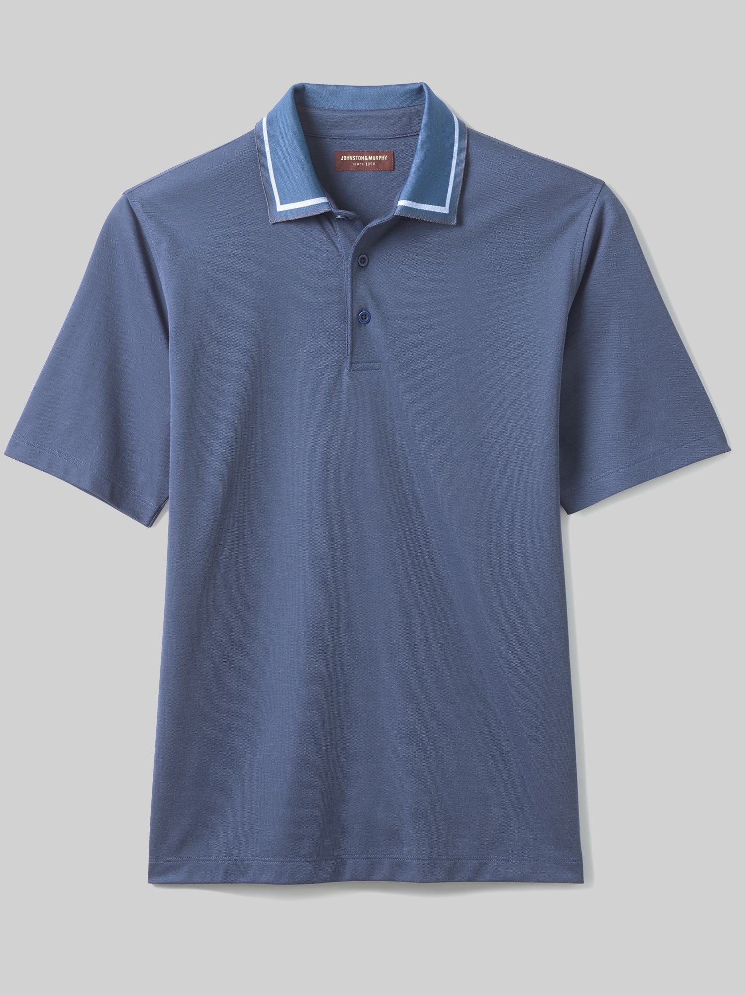 Regular Fit Tipped Collar Polo