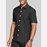 Johnston &Amp; Murphy Regular Fit Monterey Textured Short Sleeve Button Up Shirt