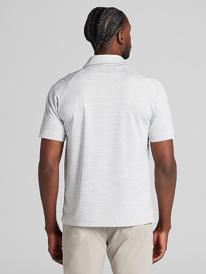 Callaway Regular Fit Heathered Jacquard Polo