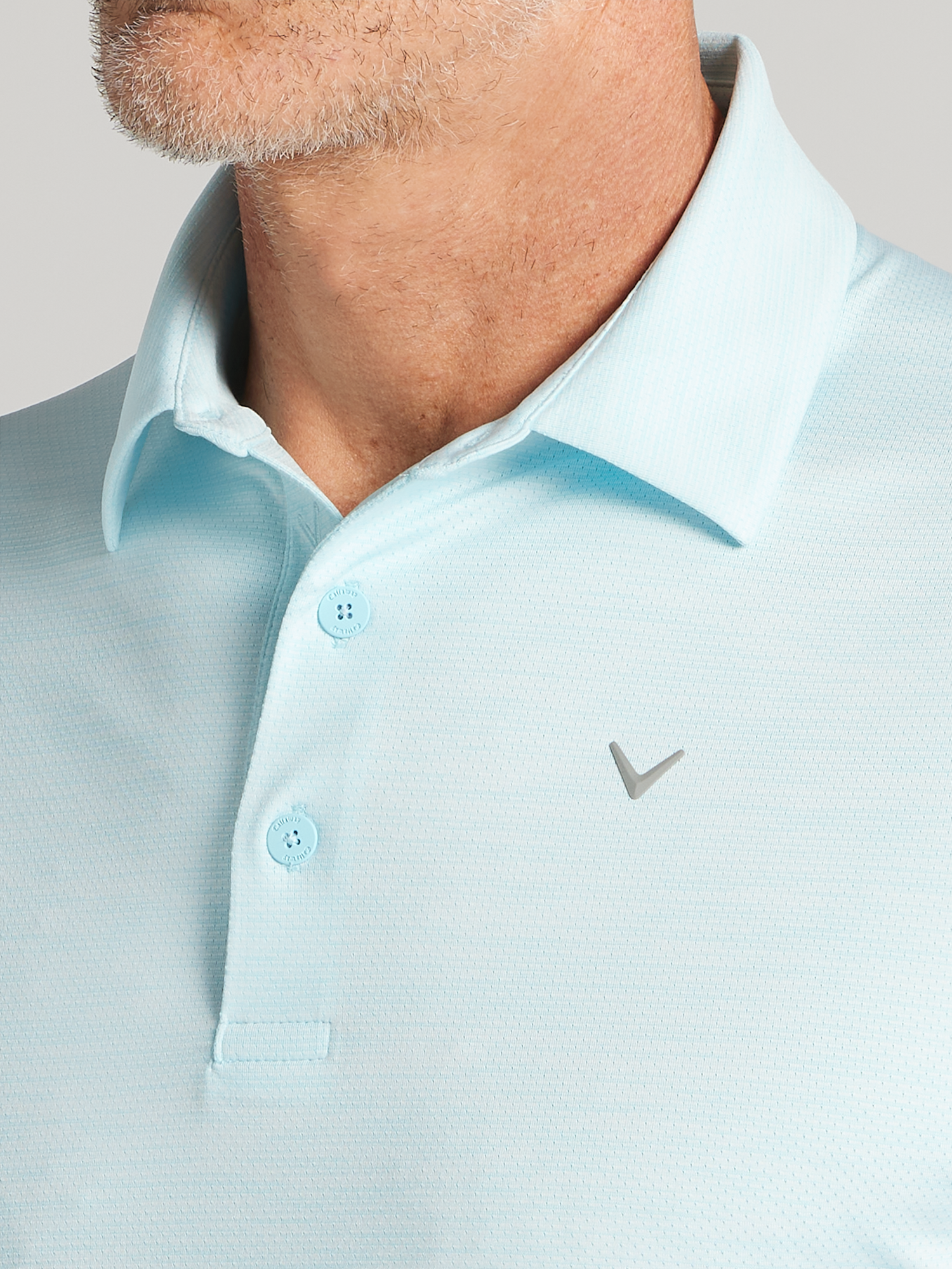 Regular Fit Heathered Jacquard Polo