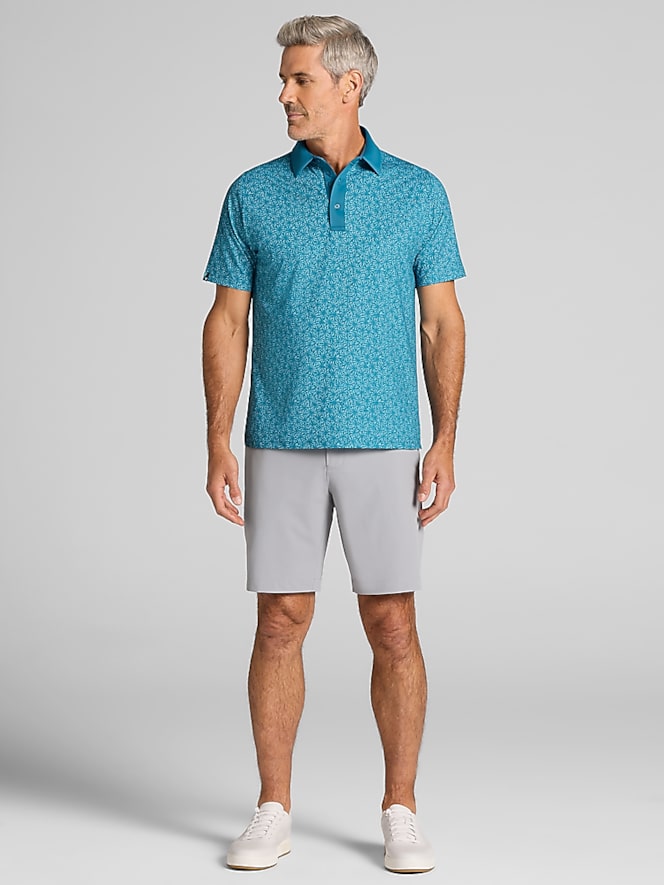 Callaway Regular Fit Confetti Print Golf Polo