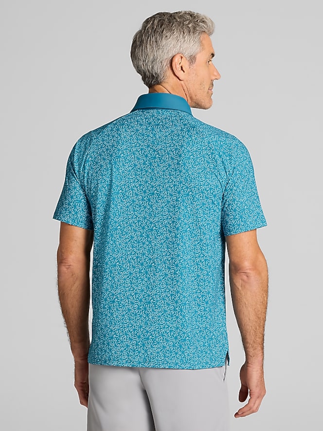 Callaway Regular Fit Confetti Print Golf Polo