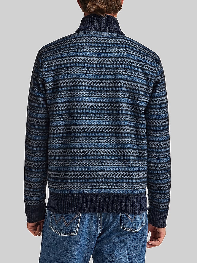 Weatherproof Vintage Nordic Chenille Quarter-Zip Sweater