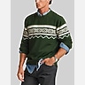 Weatherproof Vintage Regular Fit Fair Isle Crew Neck Sweater