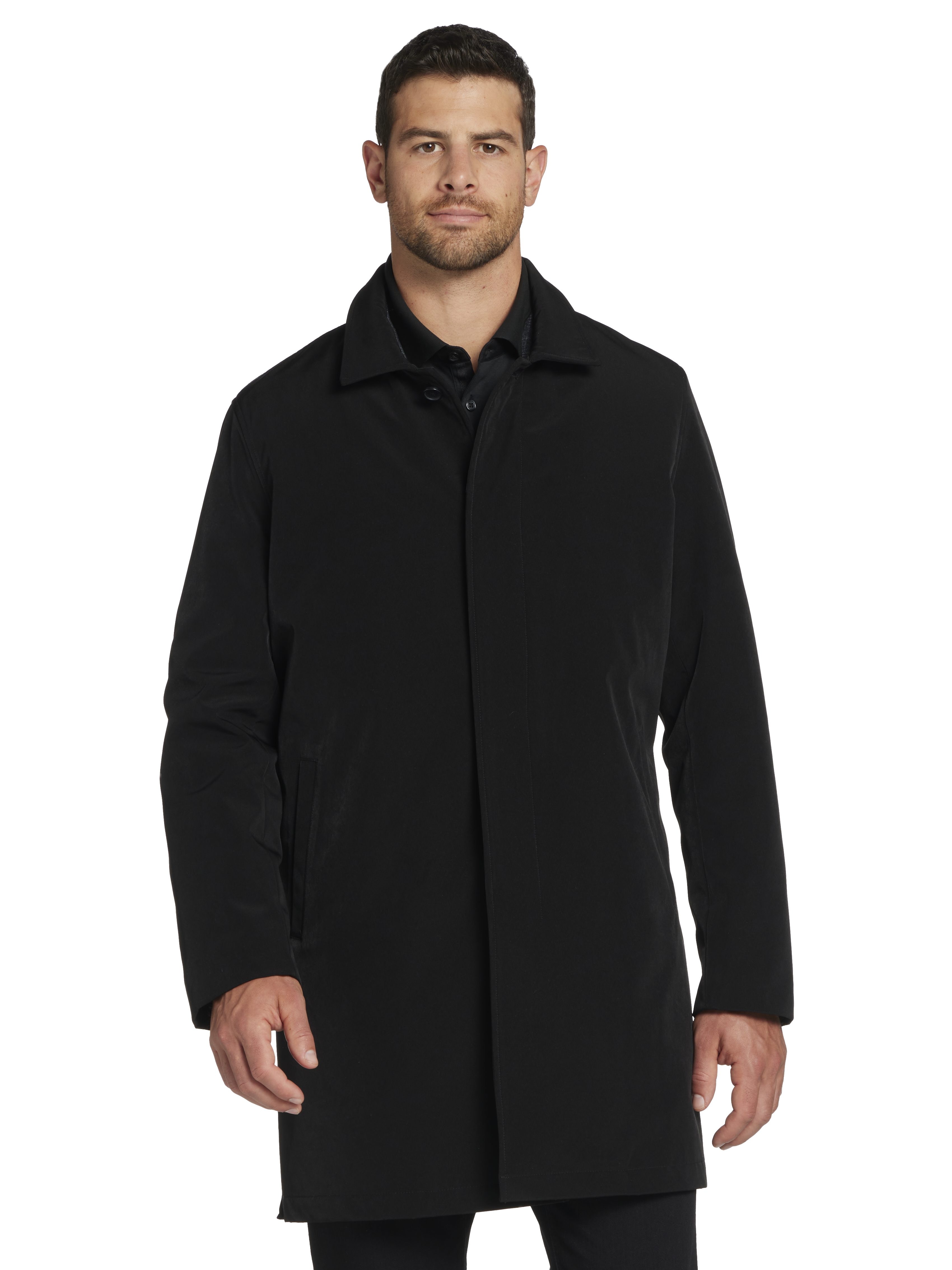 Joseph Abboud Modern Fit Raincoat with Removable Liner Raincoats Men s Wearhouse