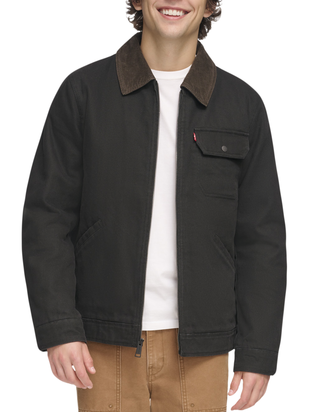 Classic Fit Cotton Canvas Depot Jacket