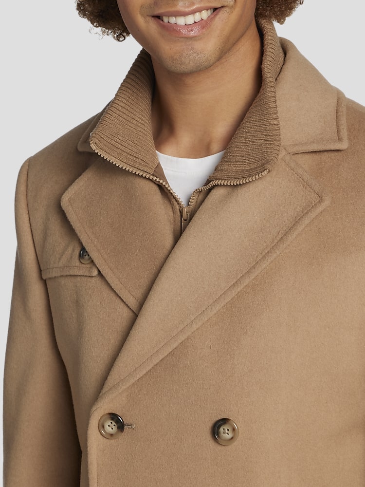 Michael kors men's wool pea coat sale