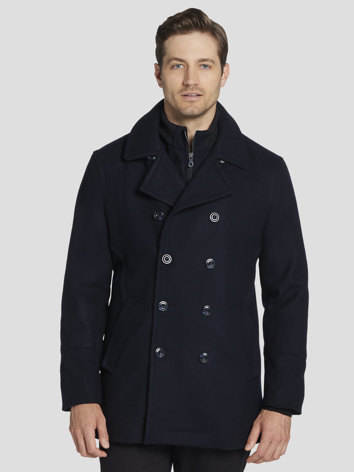 Men's wearhouse trench coats clearance